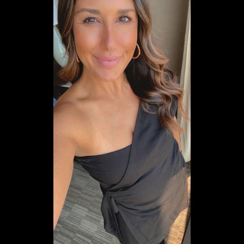Black One Shoulder Dress by Victoria Victoria Beckham | Rent