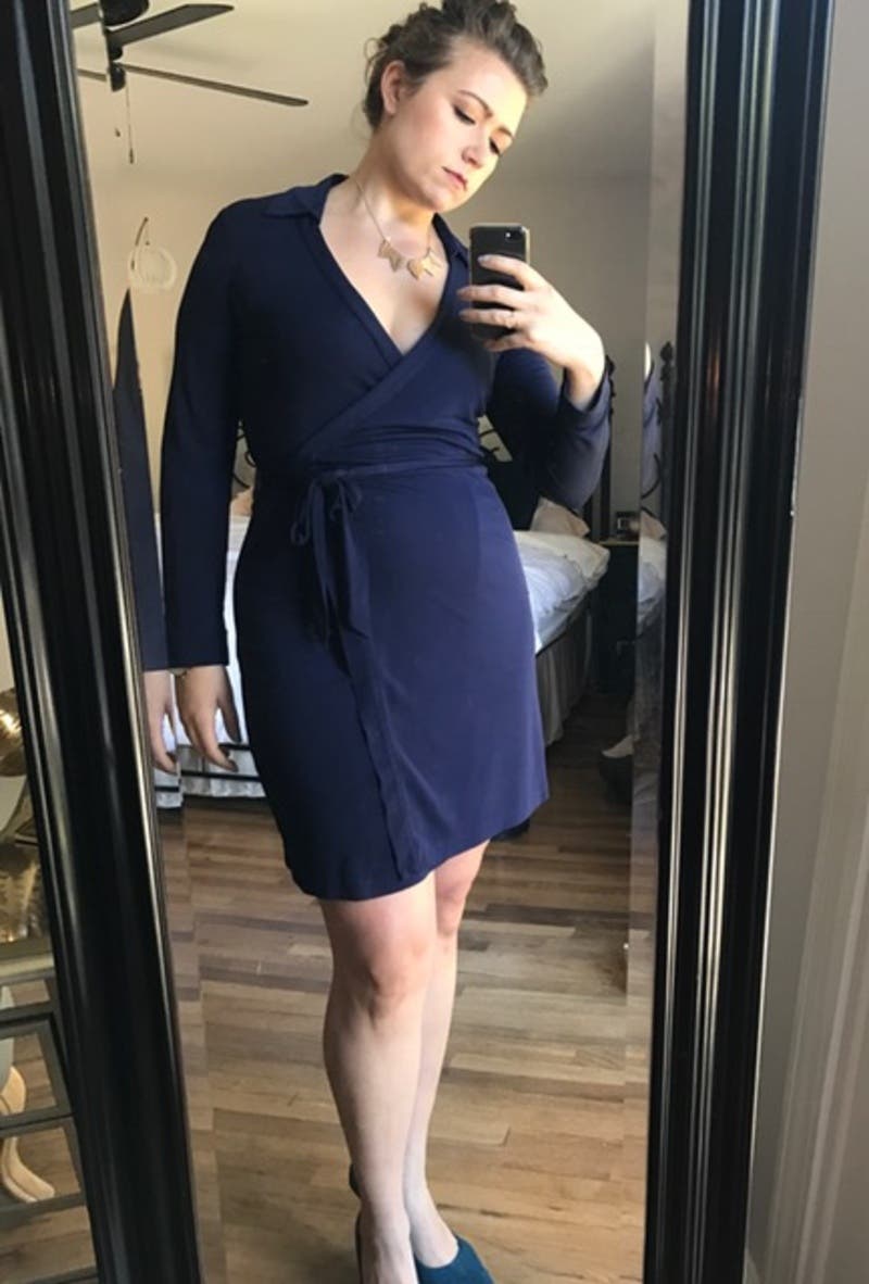 Navy Jeanne Two Dress by Diane von Furstenberg | Rent the Runway