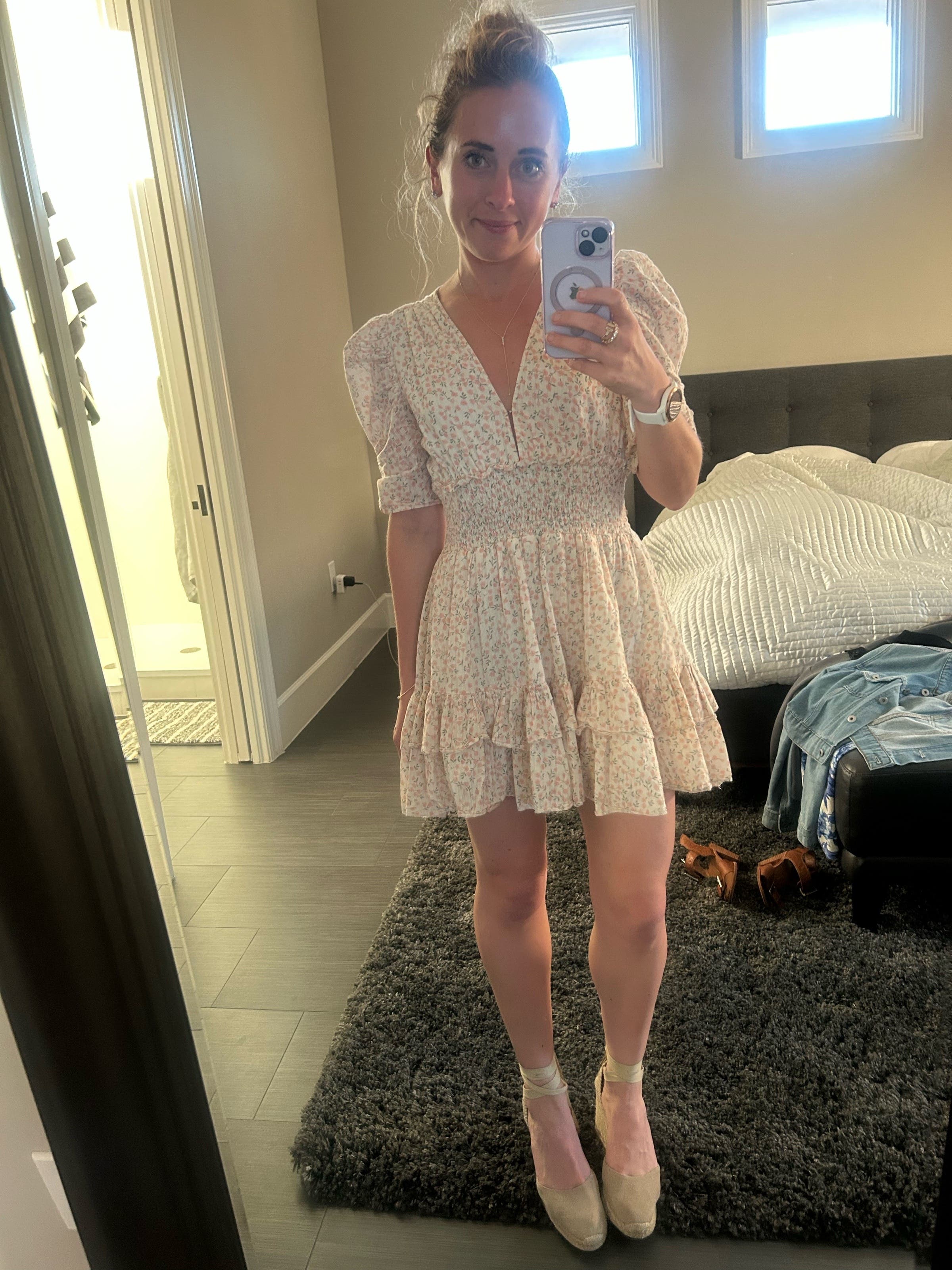 sadie mini dress cleobella Cleobella Sadie Mini Dress Ivory CREEFA1908