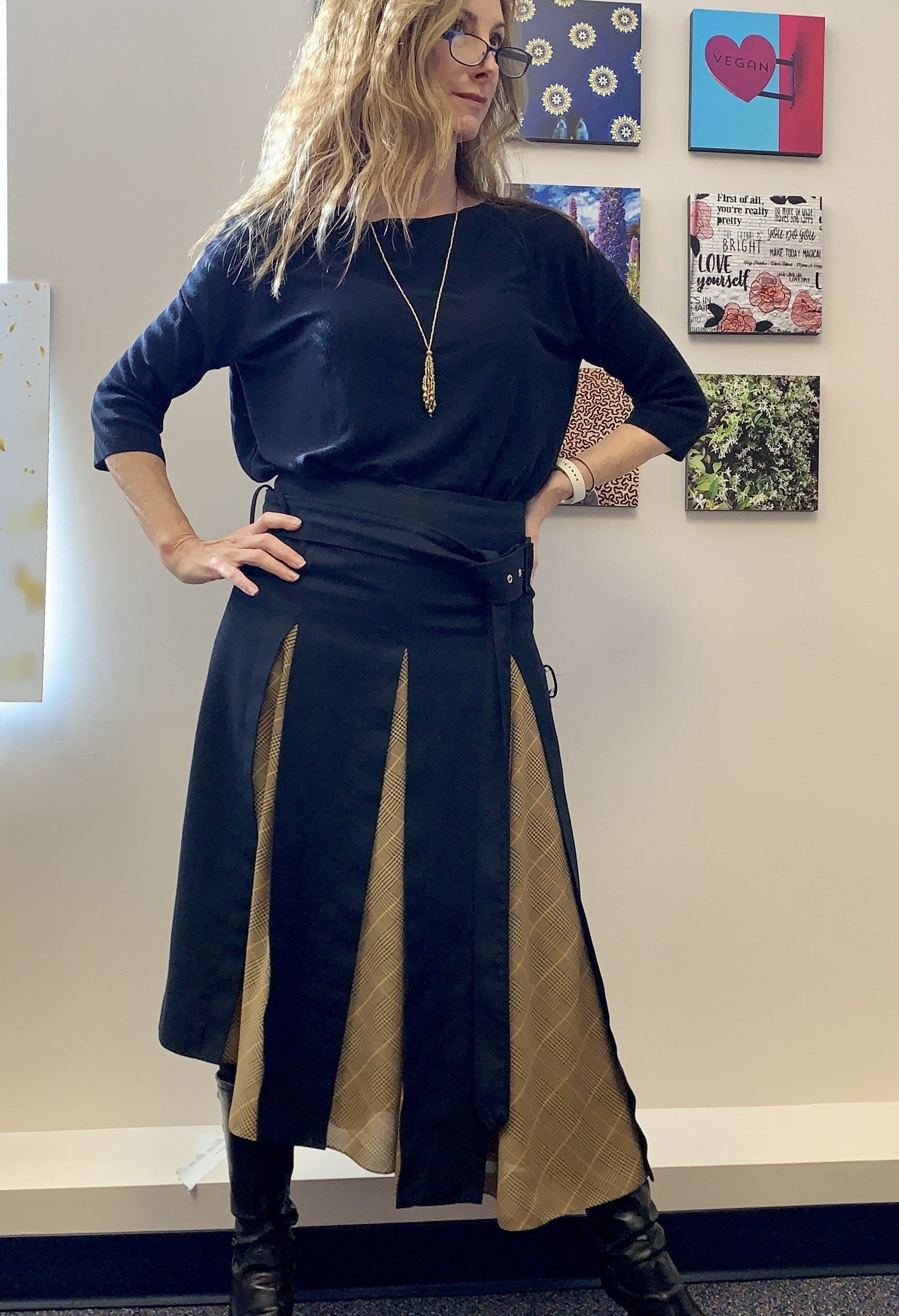 rokh スカーフSCARF WRAP BLOUSE