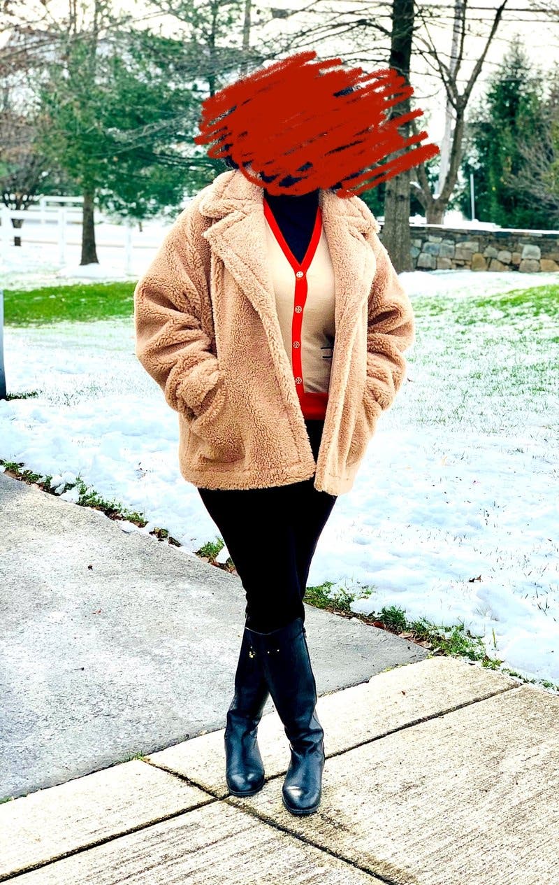 Marina Short Faux Fur Teddy by Stand Studio | Rent the Runway