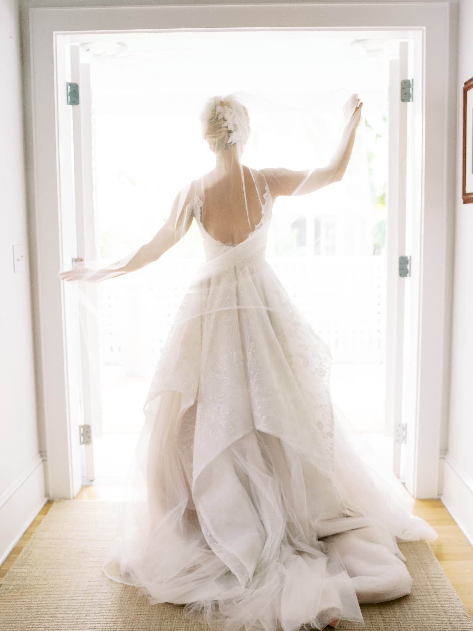 Light Ivory Raw Edge Veil by Ever by Happily Ever Borrowed | Rent