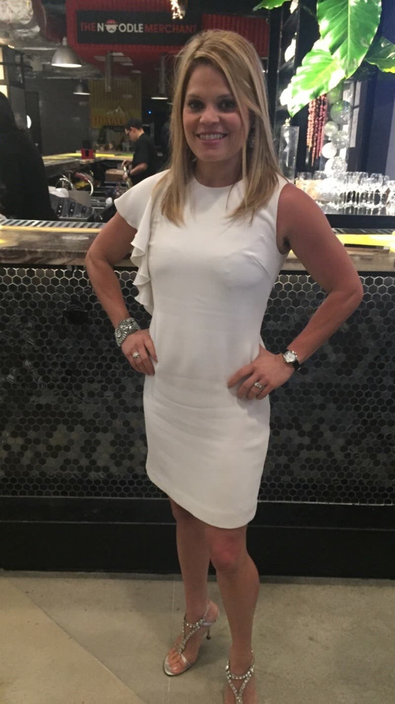 TOLUCA ECRU RUFFLE DRESS