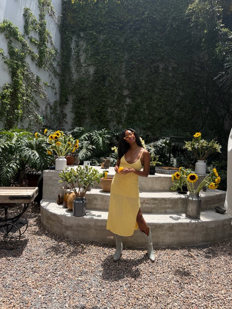 Sleeveless Crochet Midi Dress by Toccin | Rent the Runway