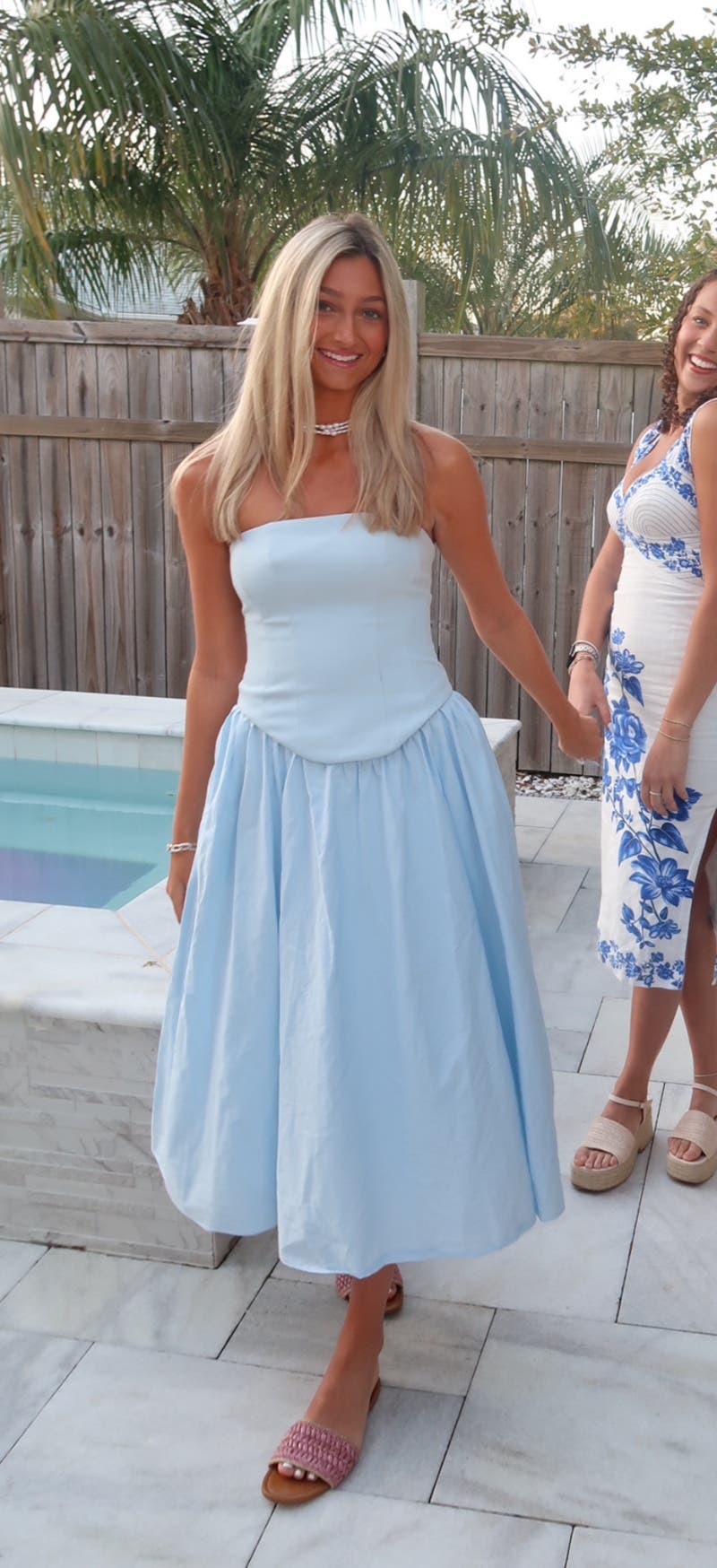 Corset Midi Dress by Toccin | Rent the Runway