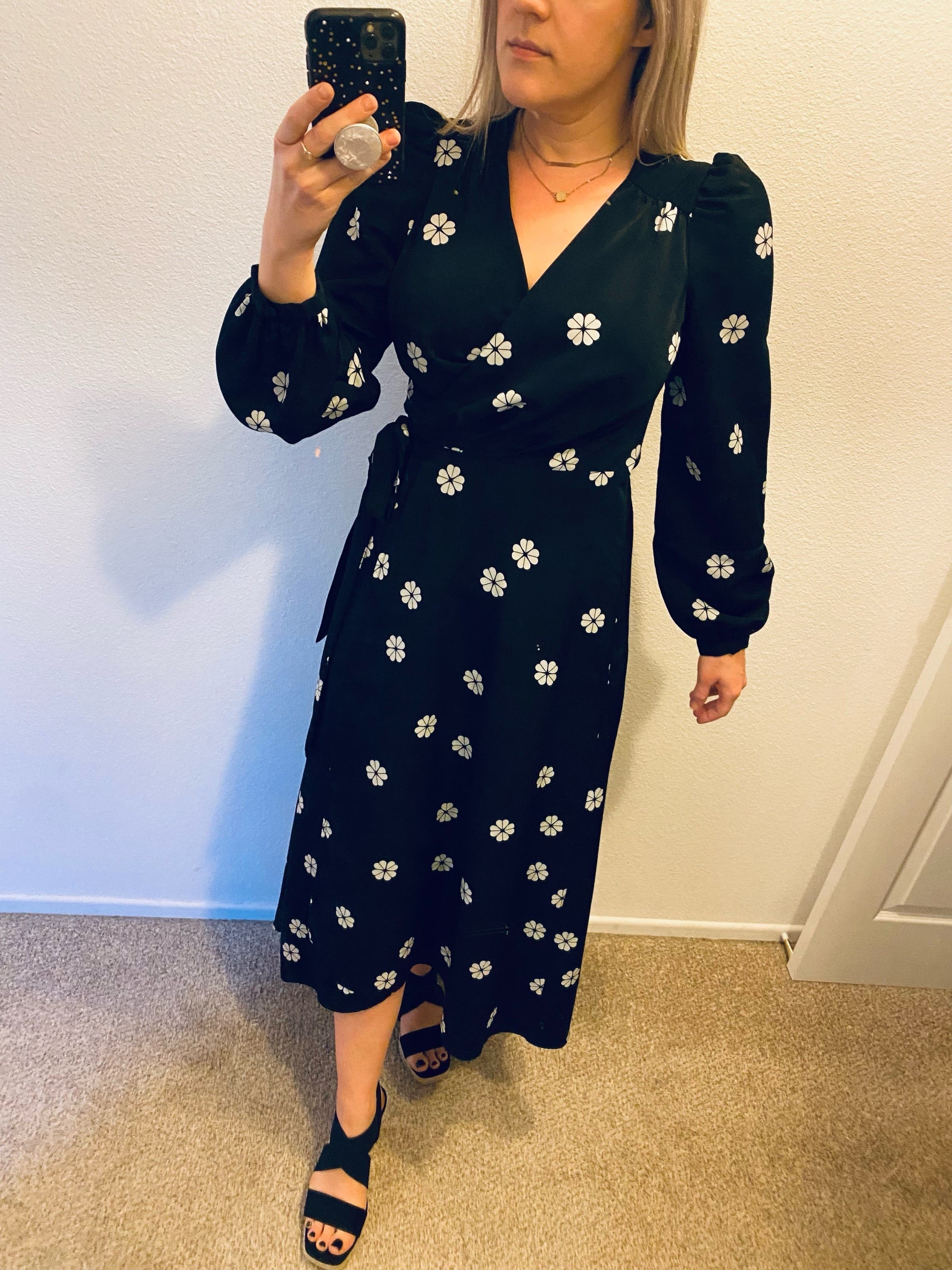 Spade Clover Wrap Dress by kate spade new york | Rent the Runway