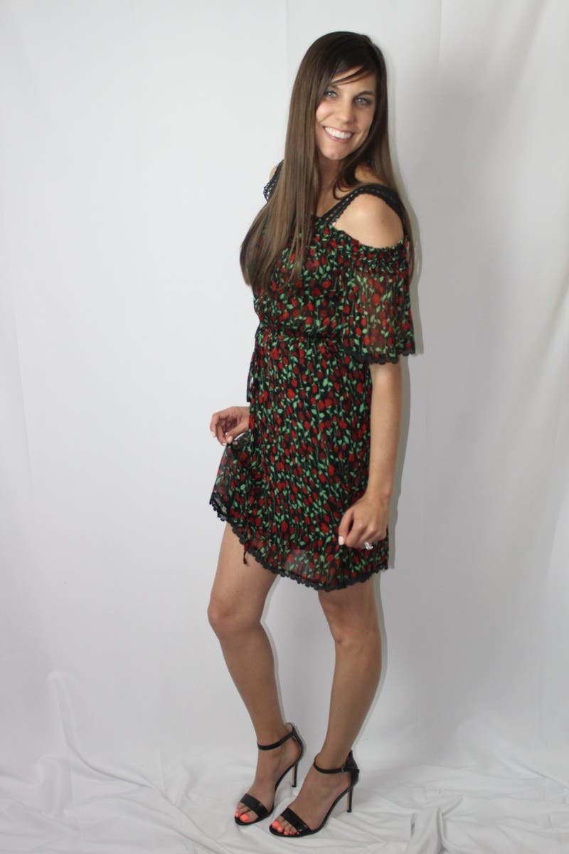 ワンピース CRINKLE ROSE DRESS CRINKLE ROSE DRESS | PUI