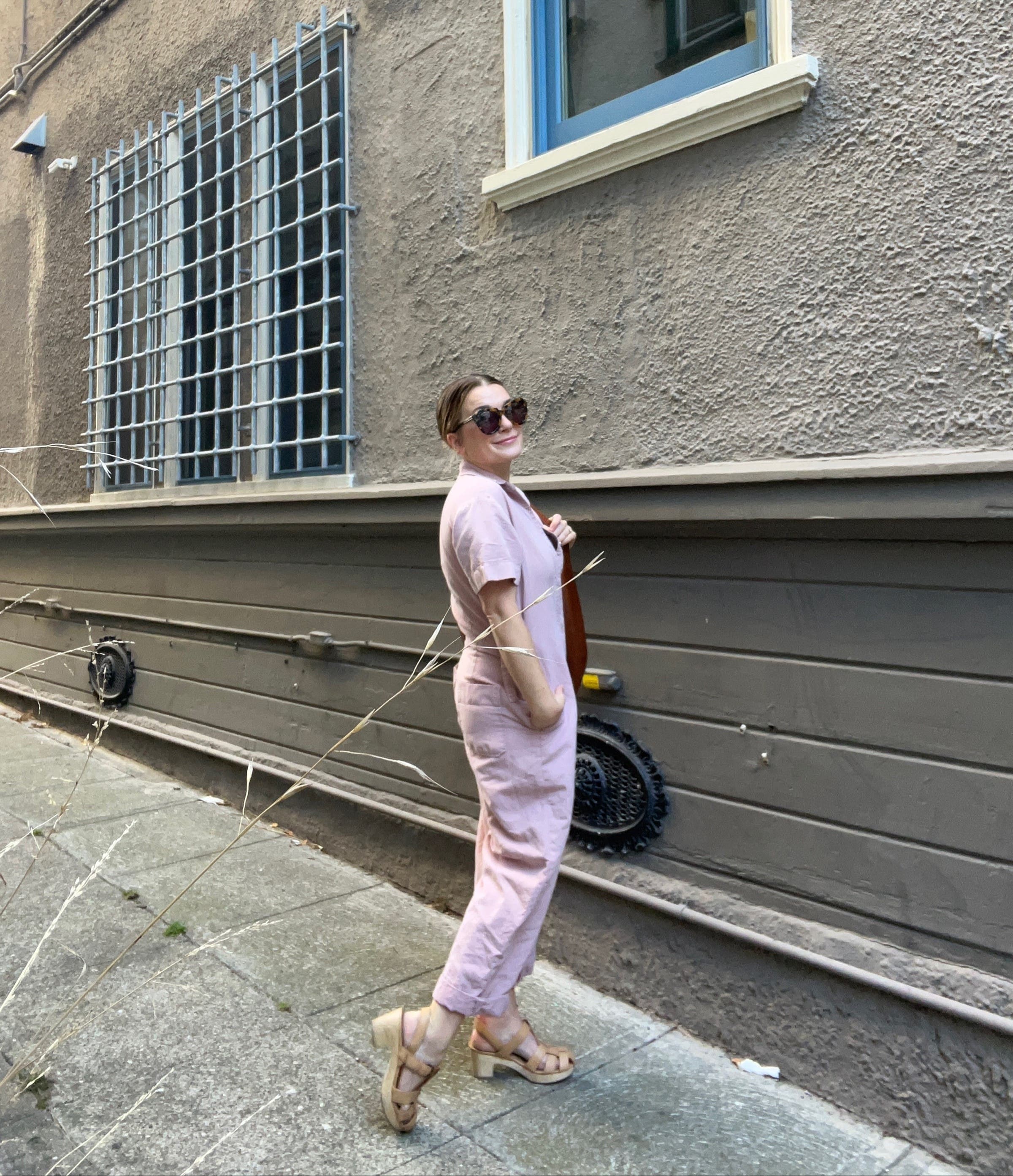 【house on the hill】Jumpsuit 70 WHBM_SL Halter