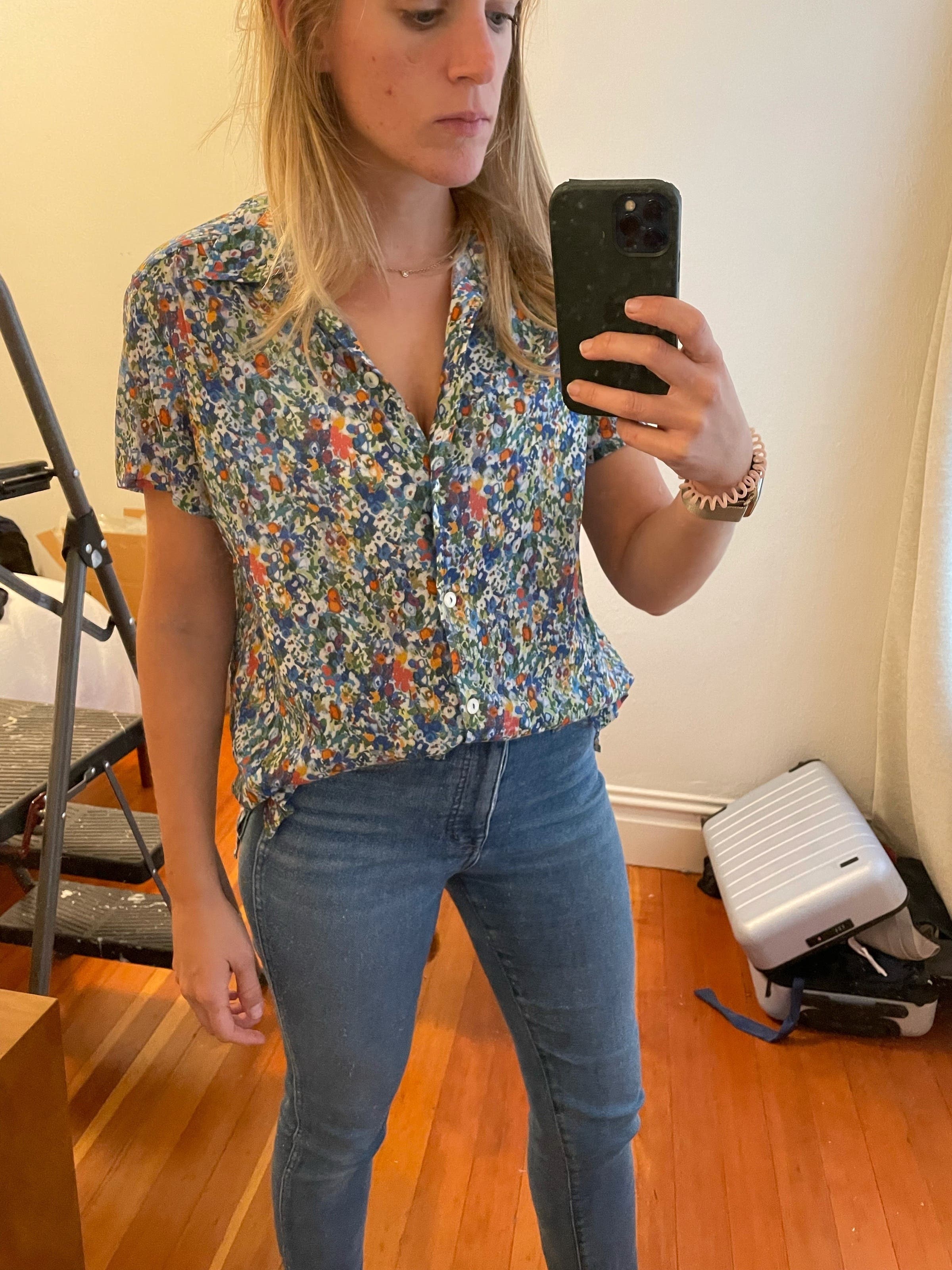 Cleo Short Sleeve Shirt by A.P.C. | Rent the Runway
