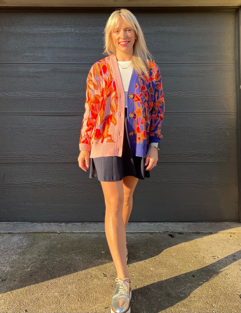Mixed Mushroom Cardigan by FARM Rio | Rent the Runway