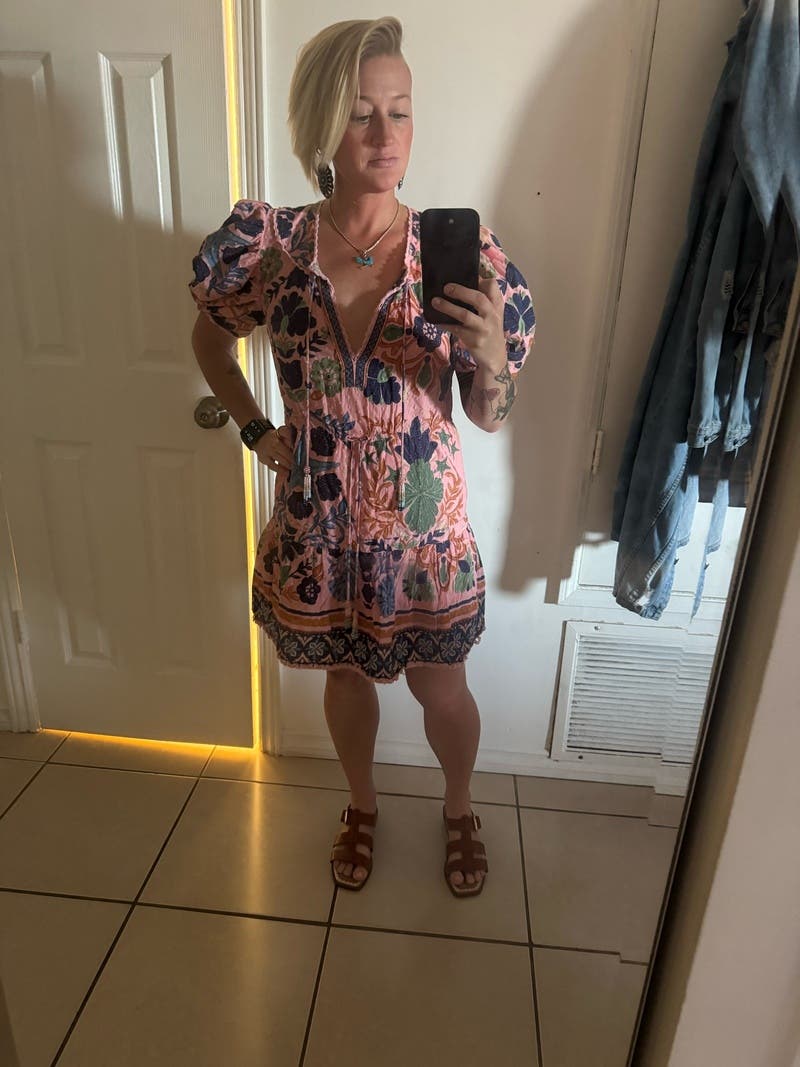 Seashell Mini Dress by FARM Rio Rent the Runway