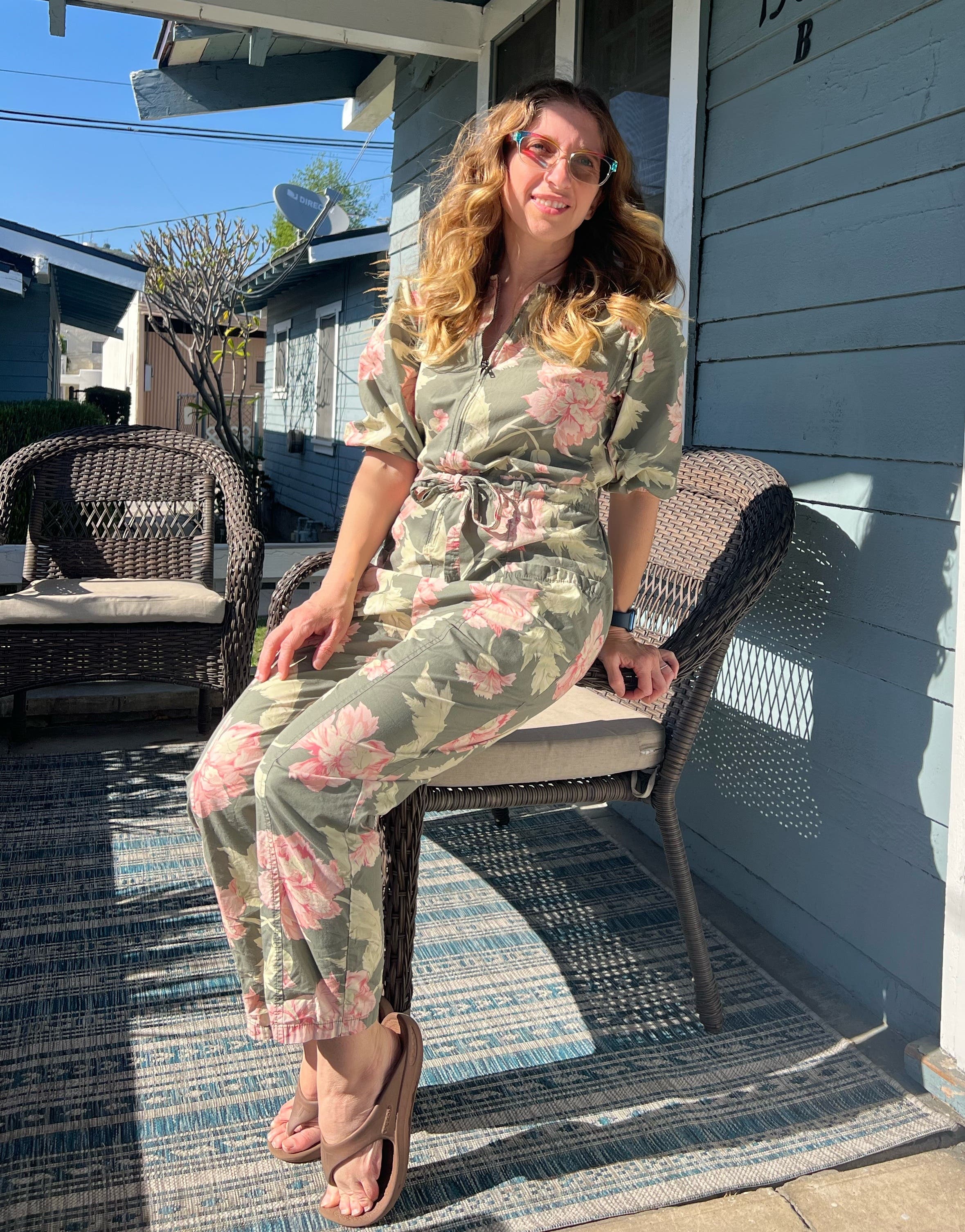 Jumpsuit can pep rey Peonies Jumpsuit by La Vie Rebecca Taylor