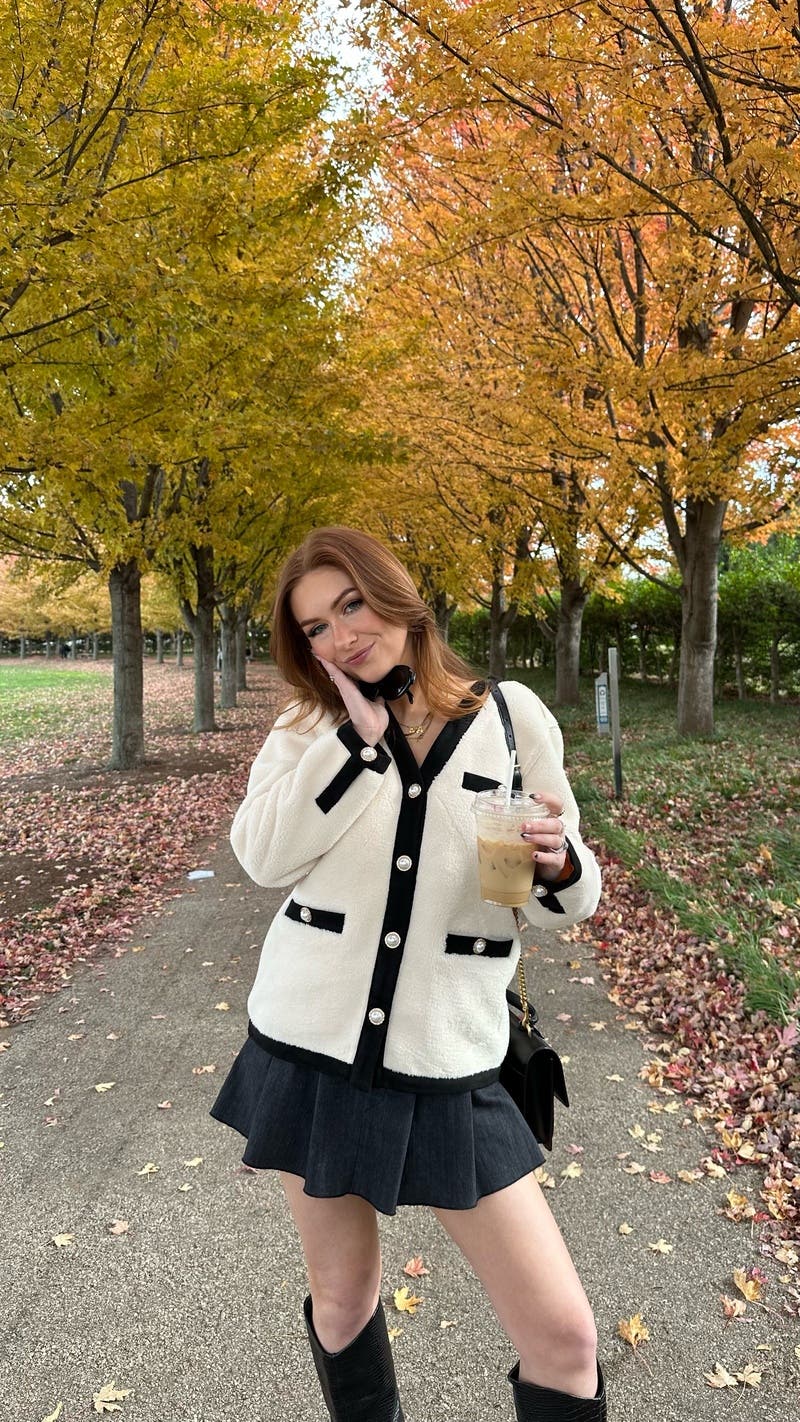 Faux Shearling Jacket by English Factory | Rent the Runway
