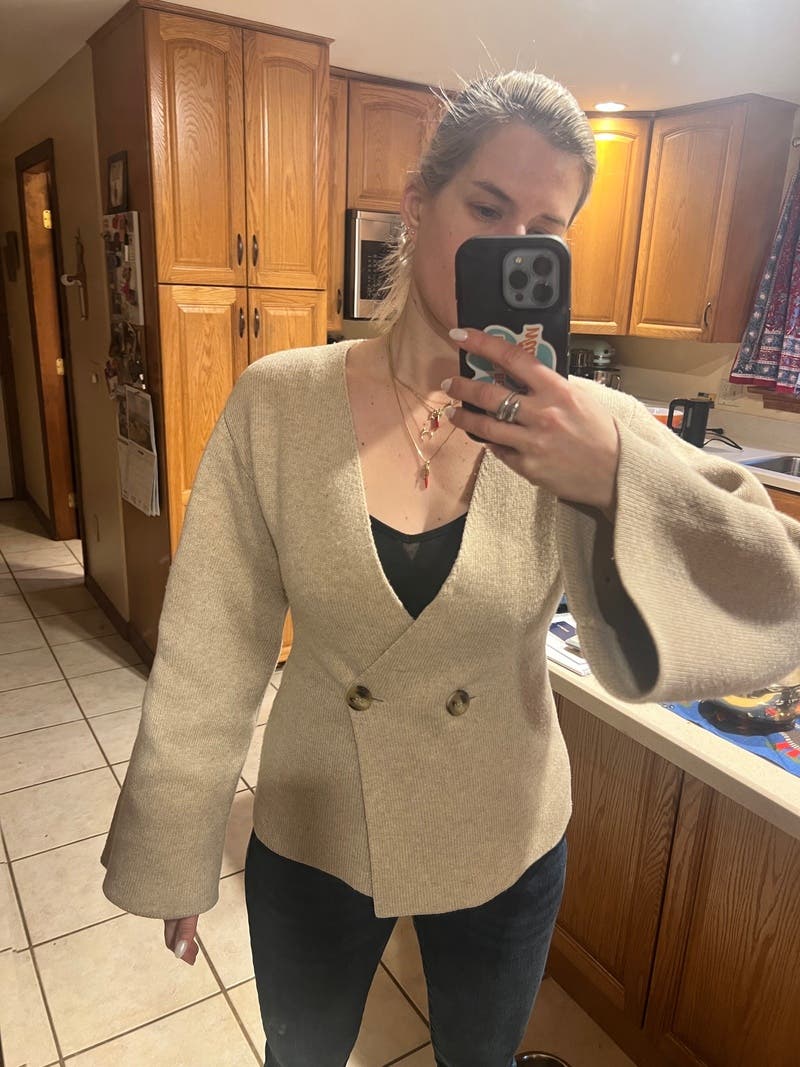 売れ筋商品|||バイマレンバーガー ニット&セーター レディース アウター ESSENTIALS TINLEY - Cardigan - beige Tinley Cardigan by By Malene Birger | Rent the Runway