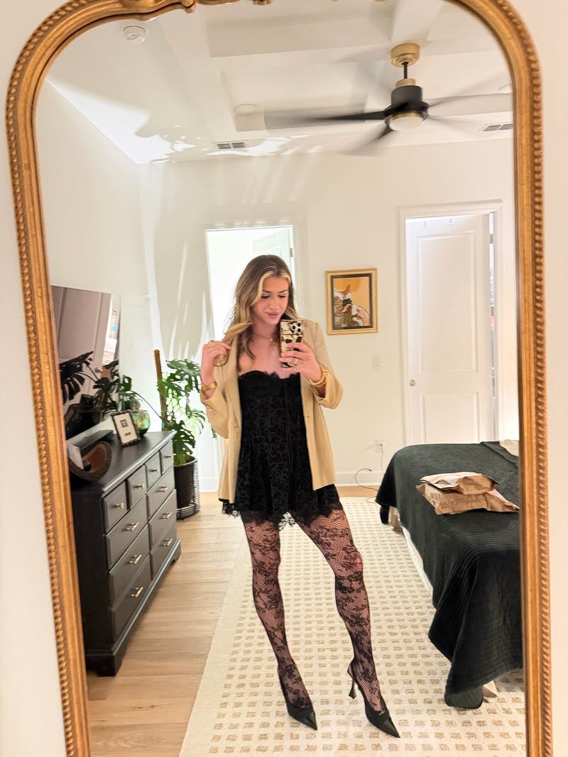 knee length dresses for ladies For Love and Lemons Shae Mini Dress  TrenLend