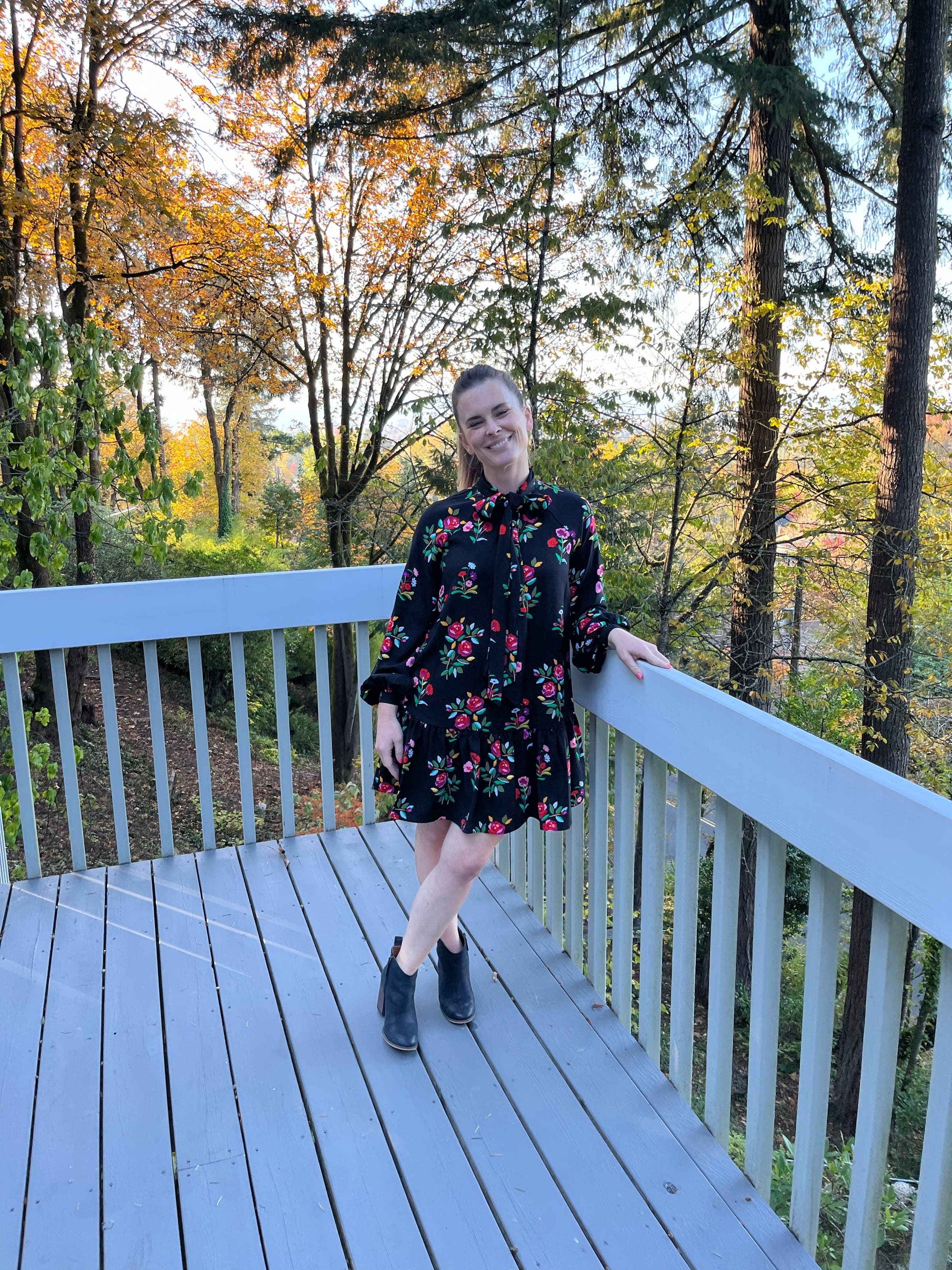 新作セール Kate spade マキシ Dotty Floral Flounce Dress Dotty Floral Flounce Dress | Kate Spade Outlet