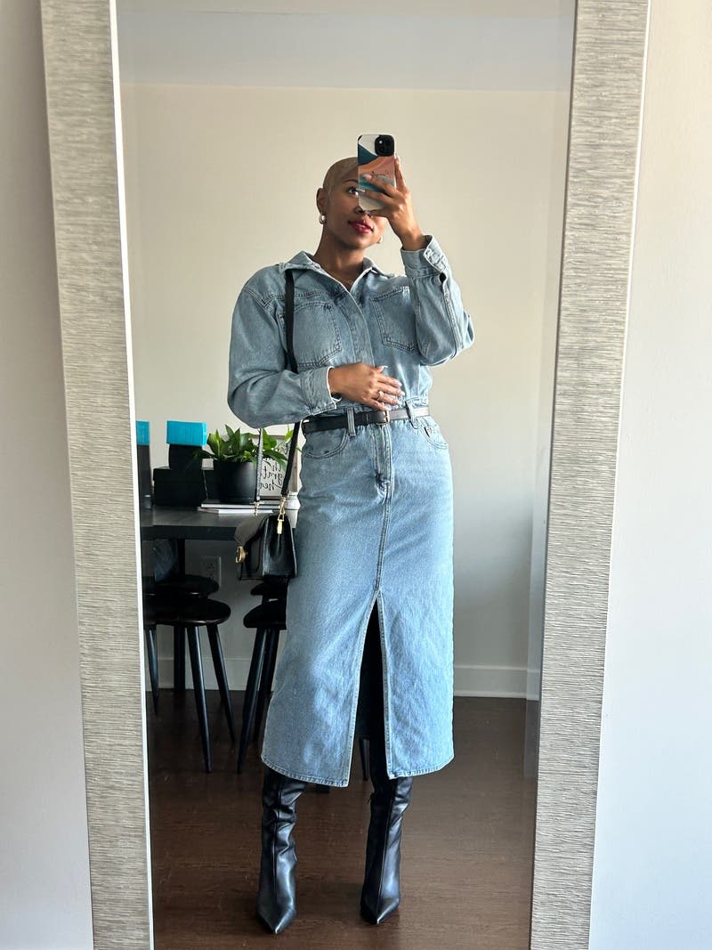Weslee Denim Dress