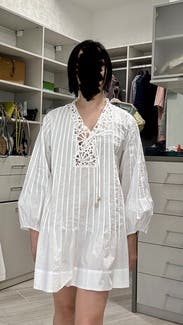 関税・送料込み!【国内発送】SANDRO Lace Trim Mini ワンピース 関税・送料込み!【国内発送】SANDRO Lace Trim Mini ワンピース