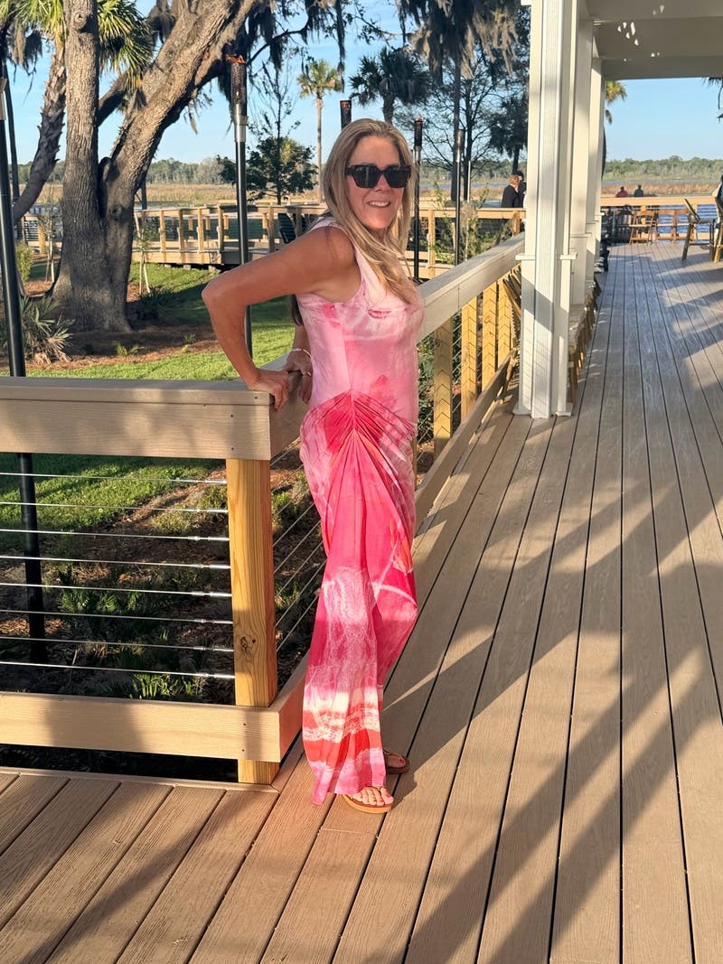 knee length dresses for ladies LEASGILL MIDI DRESS  Acler