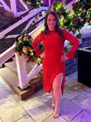 alexis red lace fransisca dress Red Fala Lace Dress by Alexis
