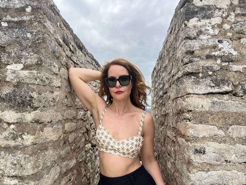 ブラジャー TORY BURCH SILK BRA TOP Silk Bra Top: Women's Designer Tops | Tory Burch