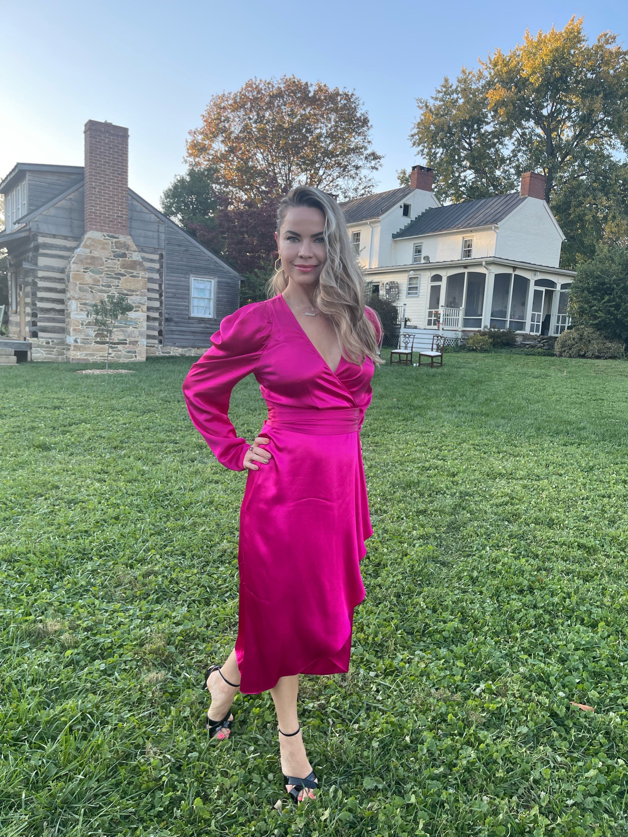 ★Since Then★ Vera Rose Wrap Dress Vera rose wrap dress – SINCETHEN