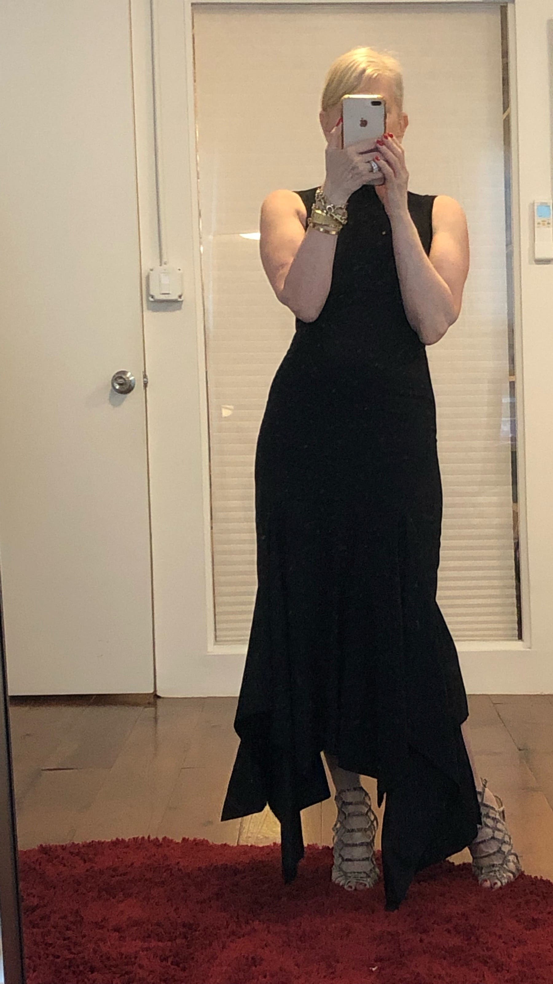 ワンピース SOLACE LONDON Woman Dress Black OS42039 BLACK Black Klara Dress by Solace London | Rent the Runway