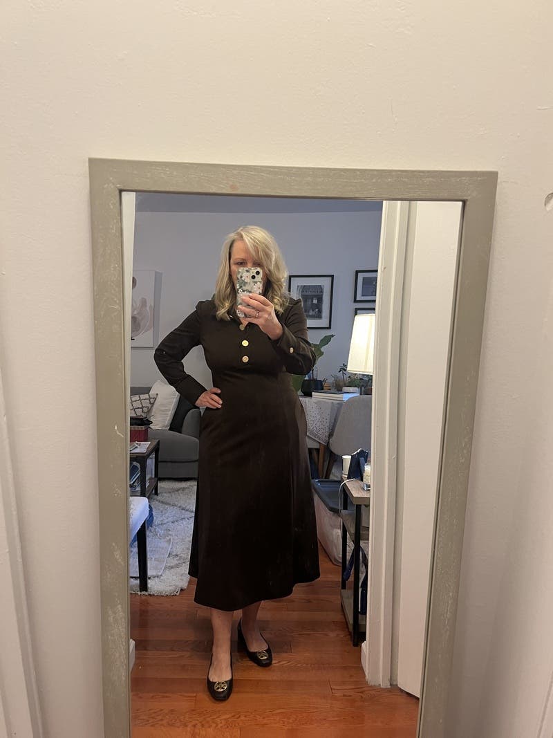 シャツワンピース★Tory Burch★SOLID CREPE SHIRTDRESS Solid Crepe Shirtdress: Women's Designer Dresses | Tory Burch