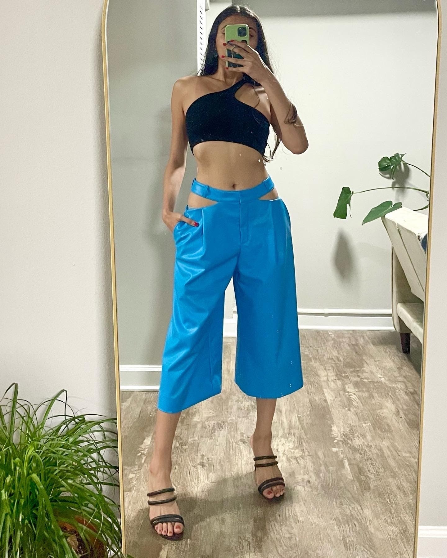 Cutout Bermuda Pants by Nina Ricci | Rent the Runway