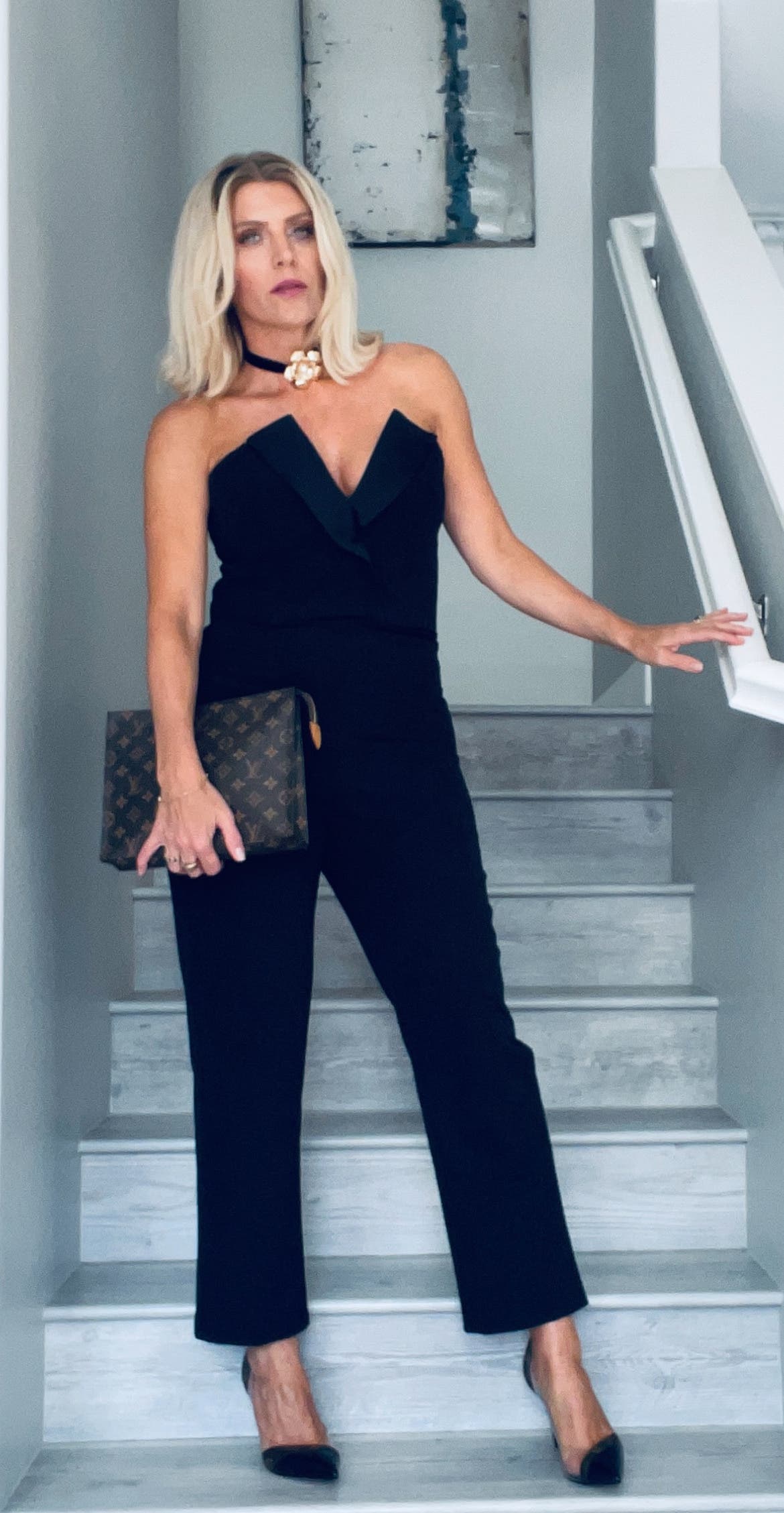 Tuxedo Jumpsuit by Aidan AIDAN MATTOX | Rent the Runway