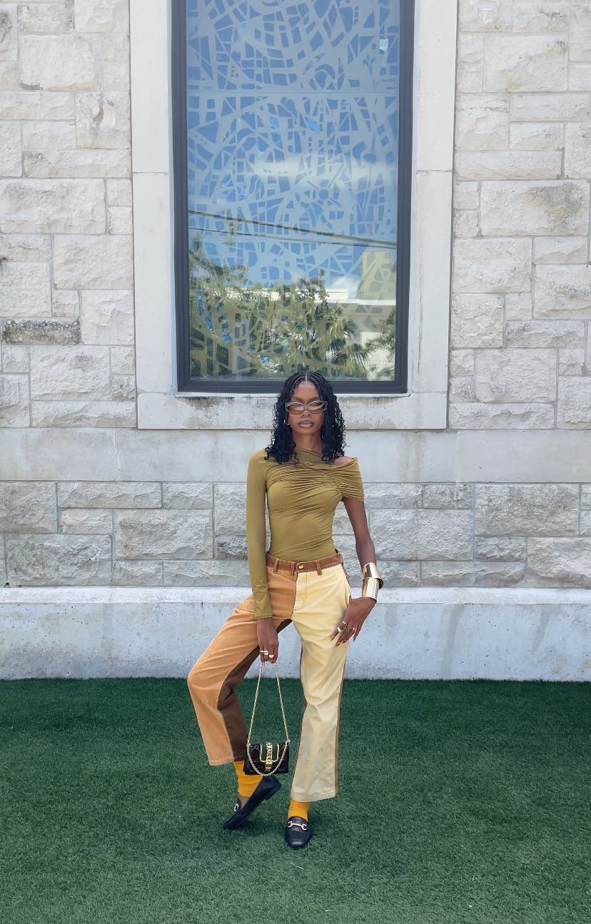 Two-Toned Trousers by Marni | Rent the Runway