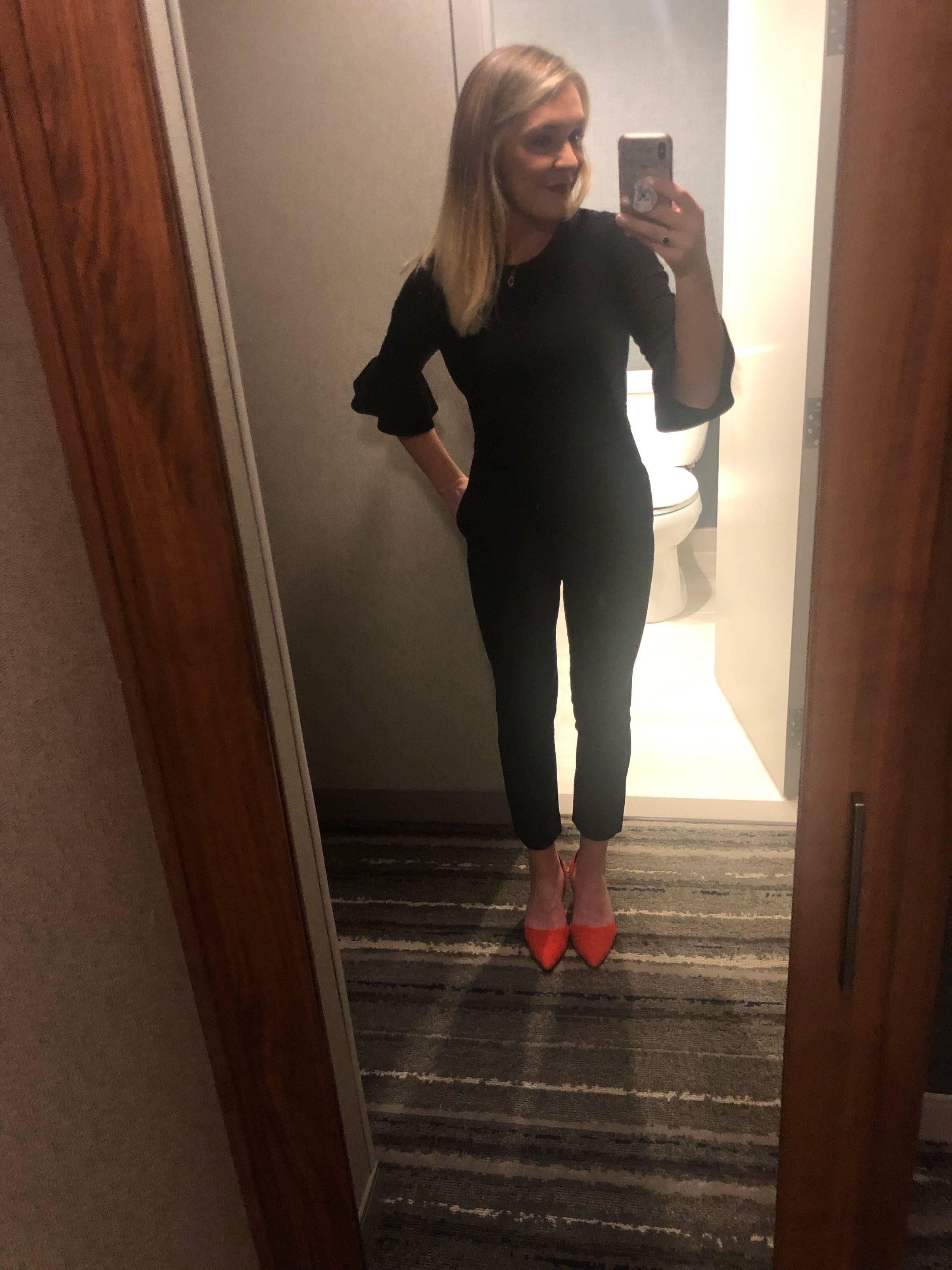 black halo brooklyn jumpsuit