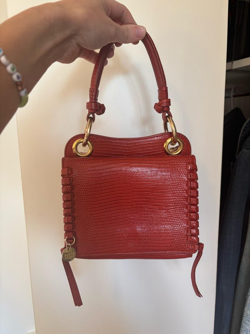 Faded Red Top Handle Bag by See by Chloé Accessories | Rent