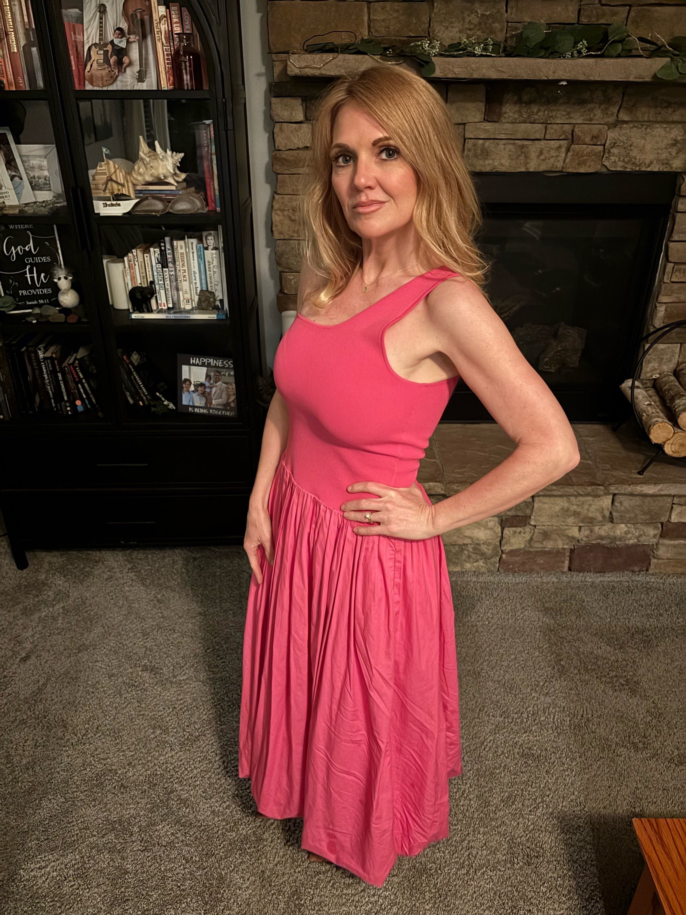 Pink One Shoulder Dress by Derek Lam 10 Crosby x RTR | Rent the Runway