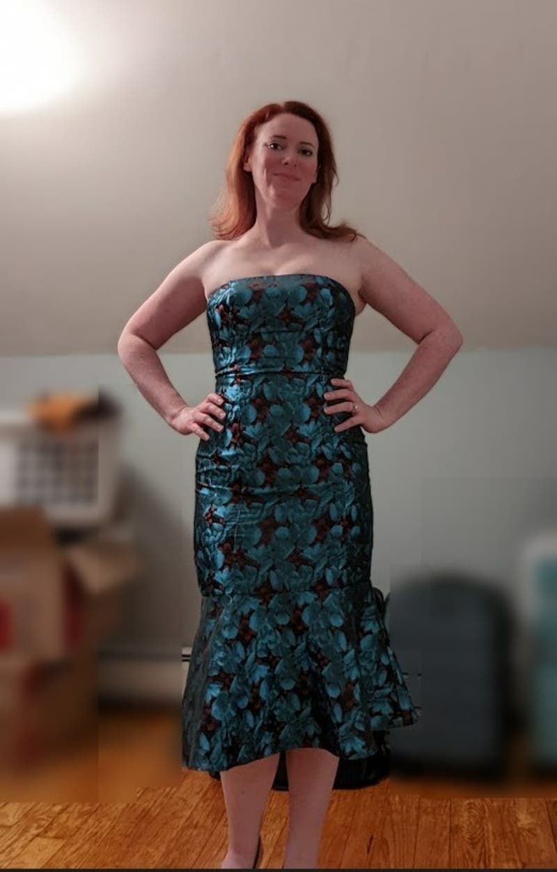 靴 Mermaid Jacquard Dress Mermaid Jacquard Dress（ワンピース）｜Her lip to（ハーリップ