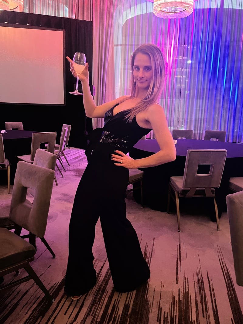 Sequin Embellished Jumpsuit by Aidan AIDAN MATTOX | Rent the