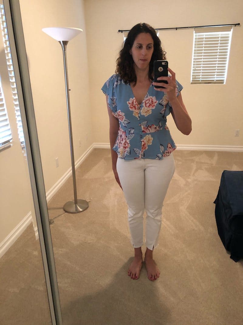 White Nina High Rise Skinny Jeans by rag & bone JEAN
