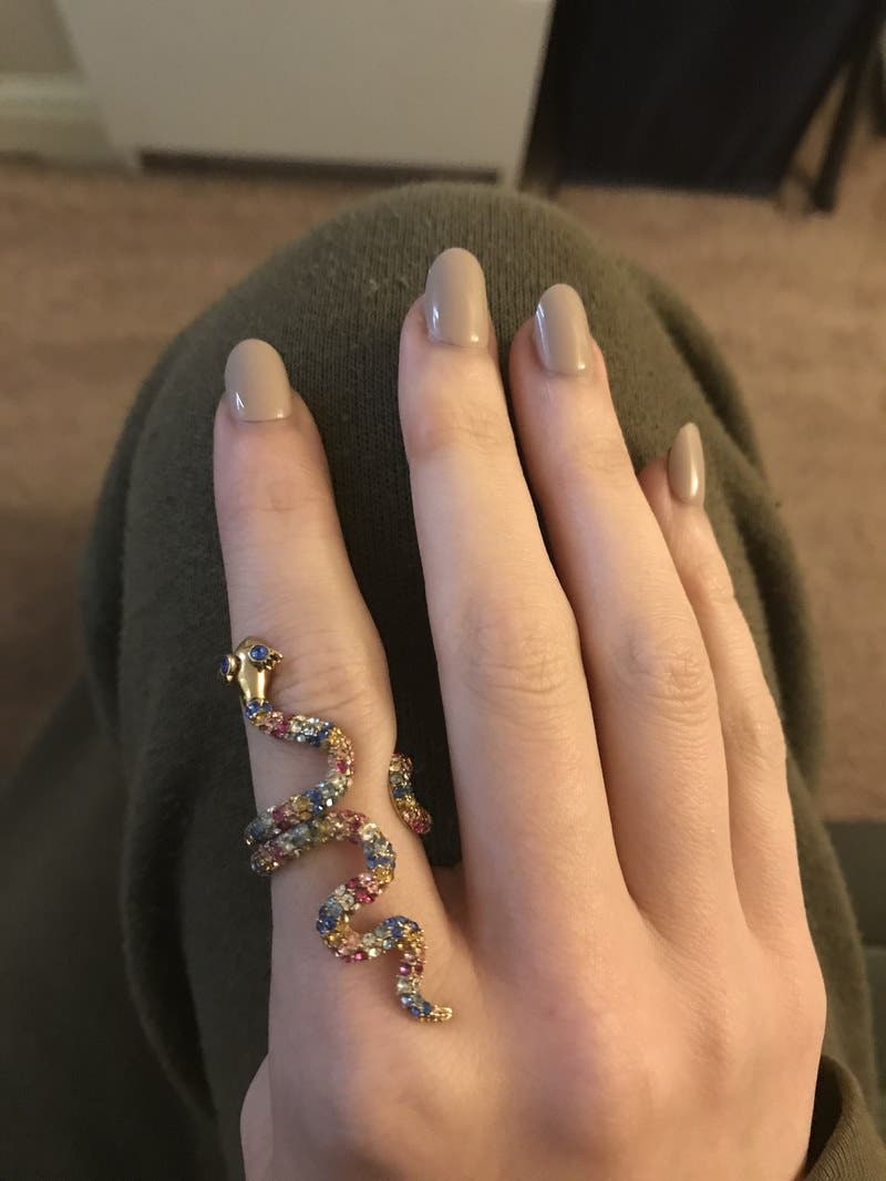 Multi Spice Things Up Snake Ring by kate spade new york