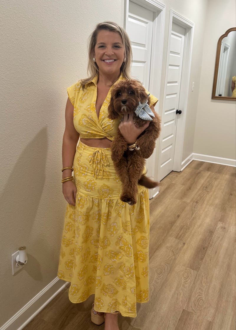 Cutout Tie Waist Midi Dress by Derek Lam 10 Crosby x RTR | Rent