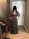 ba&sh metallic nixon gown
