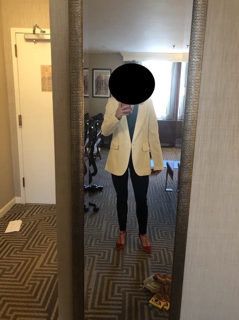 White Tuxedo Blazer by MM6 Maison Margiela | Rent the Runway