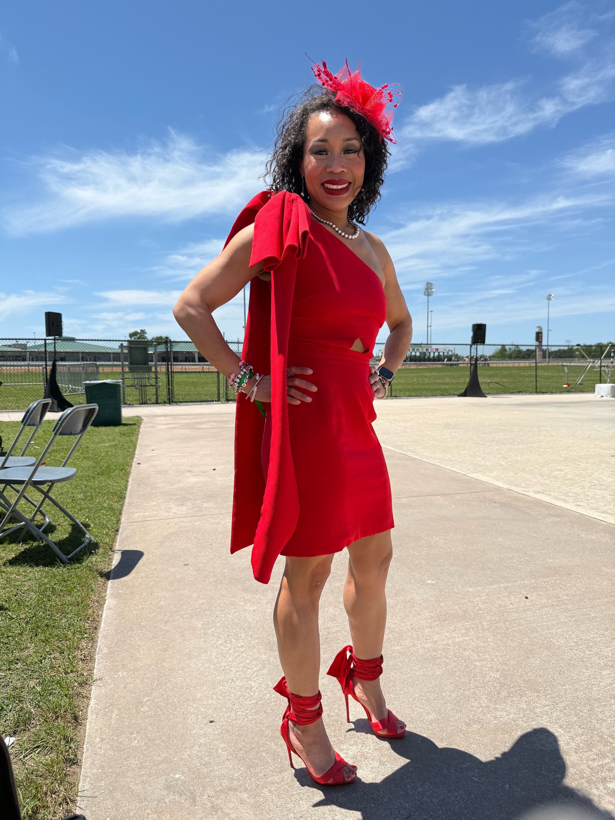 One Shoulder Bow Dress by TOCCIN X RTR | Rent the Runway