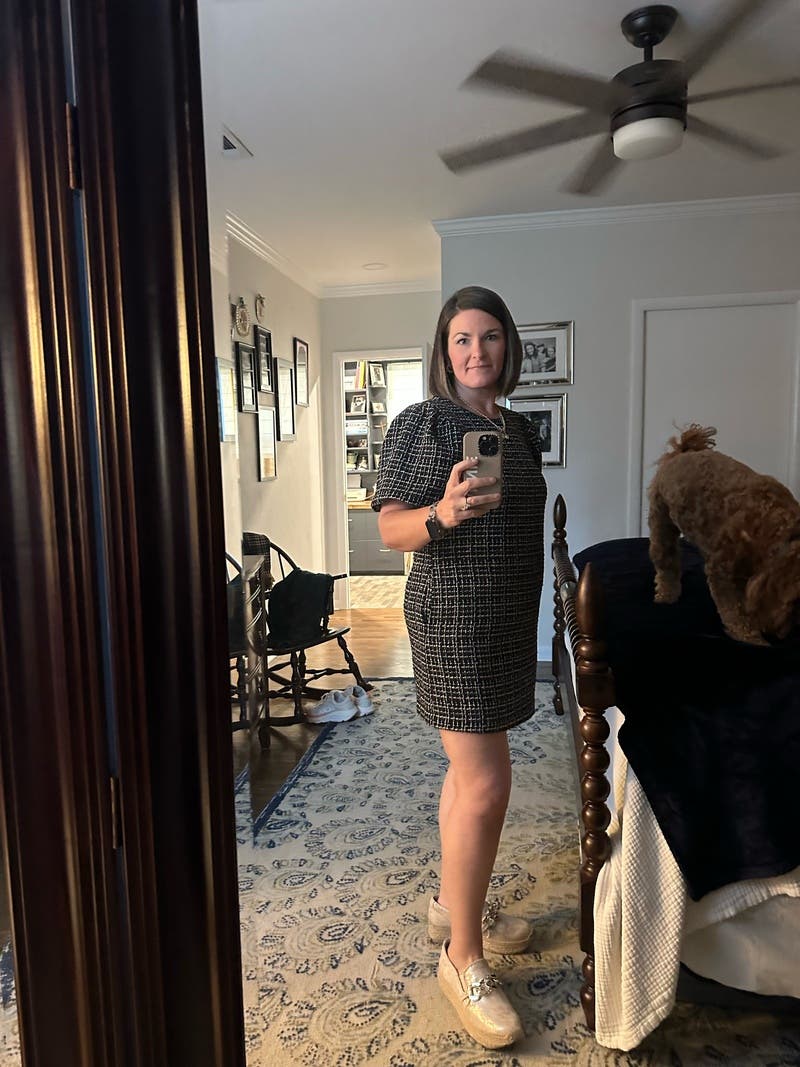 Tweed Mini Dress by TOCCIN X RTR | Rent the Runway