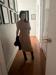 ナゴンスタンス tuck drape shirt dress nagonstans(ナゴンスタンス)｜tuck drape shirt dress/ドレス