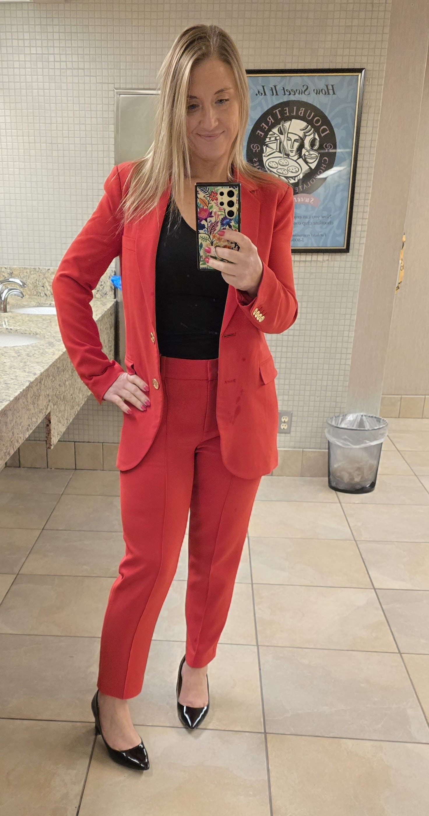 ジャケット Michael Kors FW25 1 BTTN\nMENSY\nBLAZER (MF4108YENX 244) 1ボタン メンジー ブレザー | アウター・ジャケット・ダウン