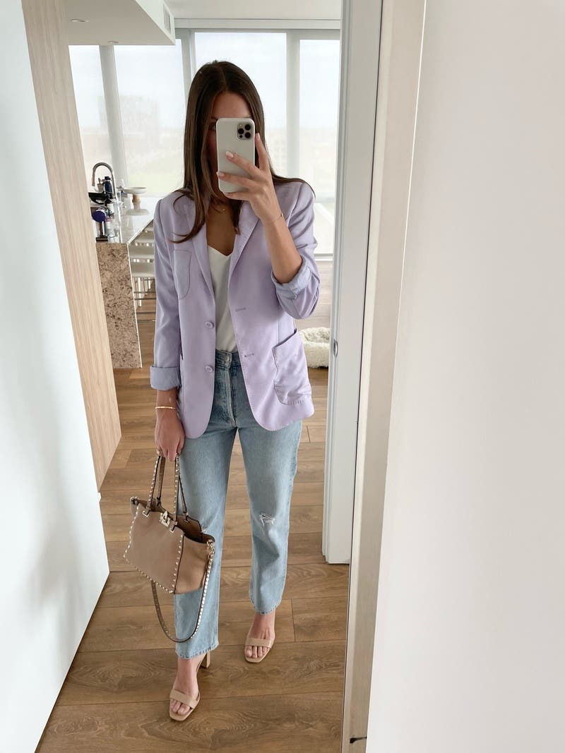 Charlene Blazer by Officine Générale | Rent the Runway