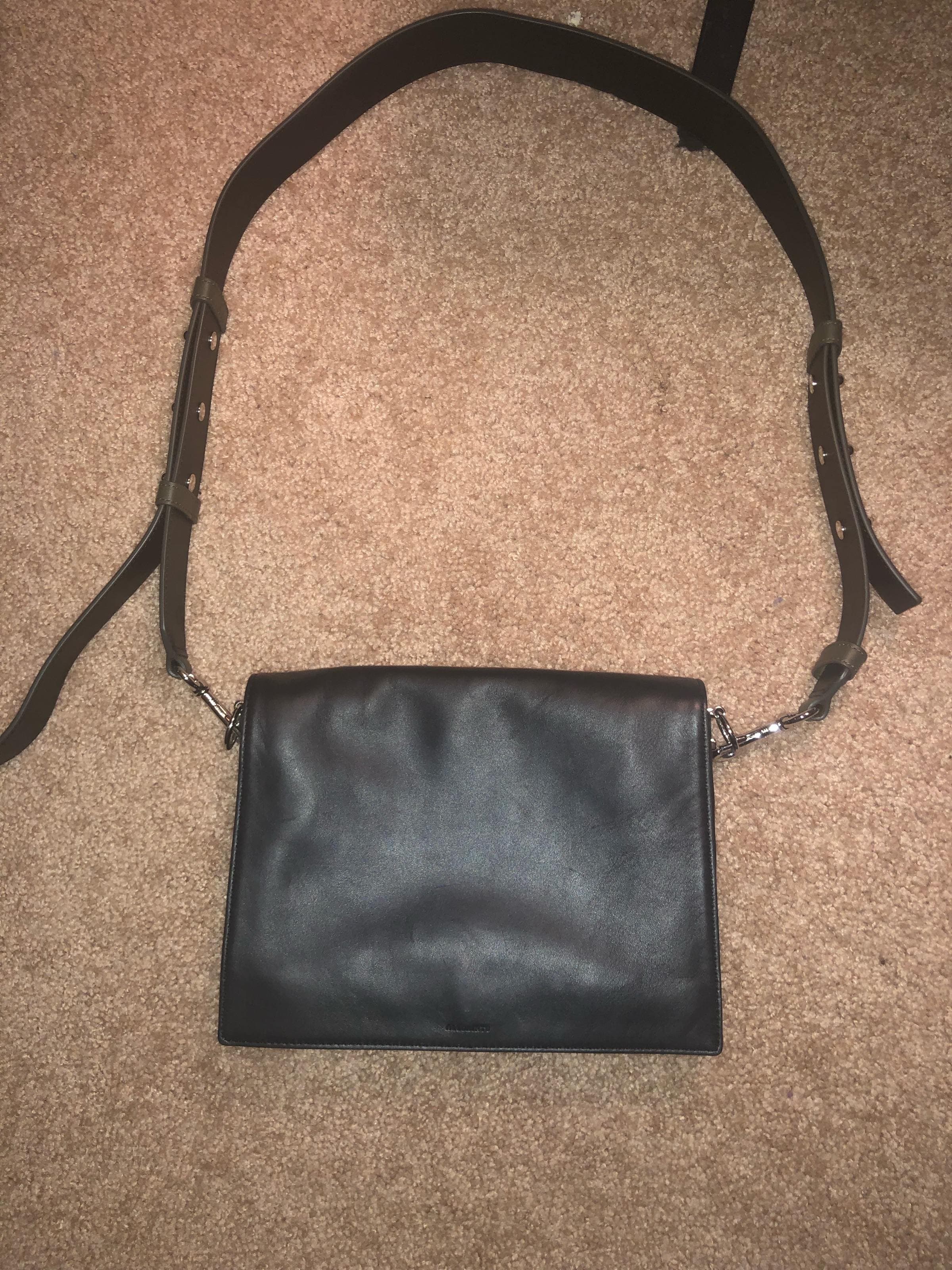 Black Zep Box Bag by AllSaints | Rent the Runway