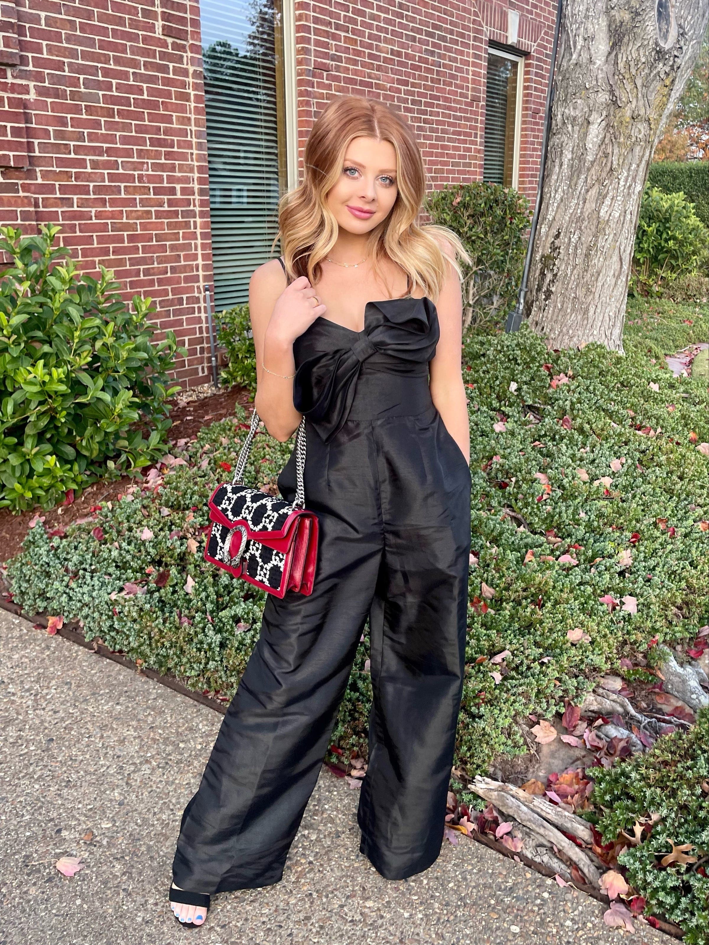 【SKZ I.N.】otona satin wide salopette Solana Satin Jumpsuit by Hutch | Rent the Runway