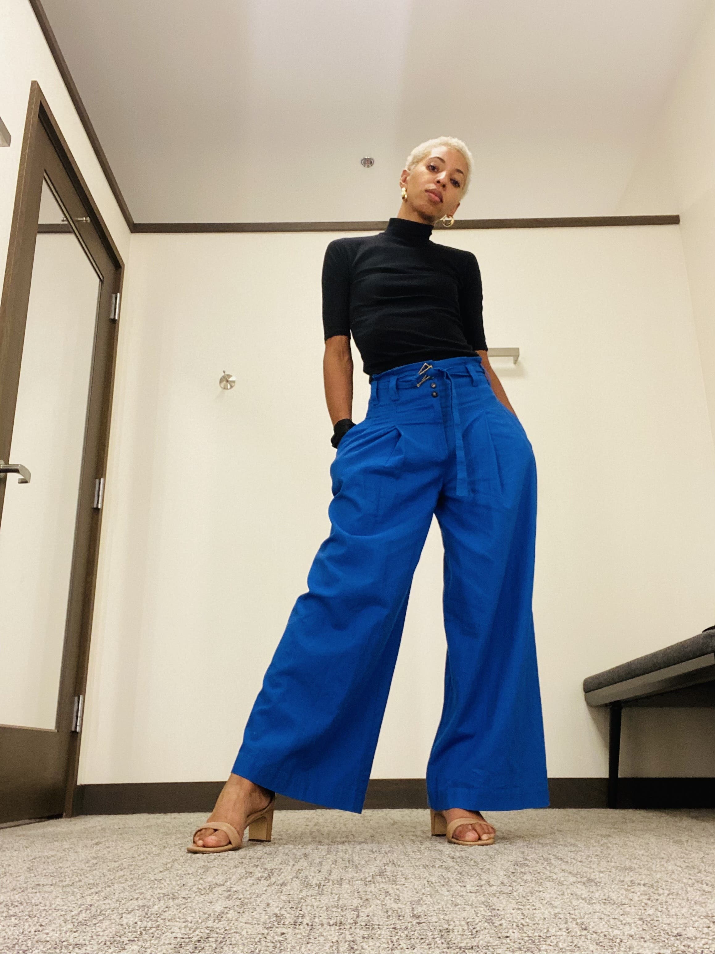Wide Leg Linen Trousers by Eudon Choi x RTR | Rent the Runway