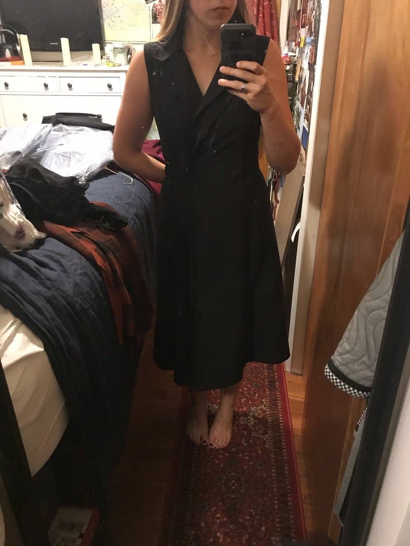Black Belted Midi Dress by Jason Wu x RTR | Rent the Runway